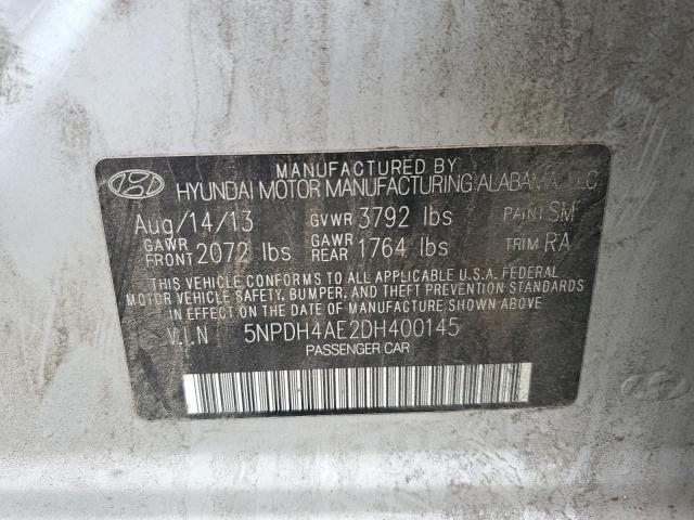 Photo 11 VIN: 5NPDH4AE2DH400145 - HYUNDAI ELANTRA 