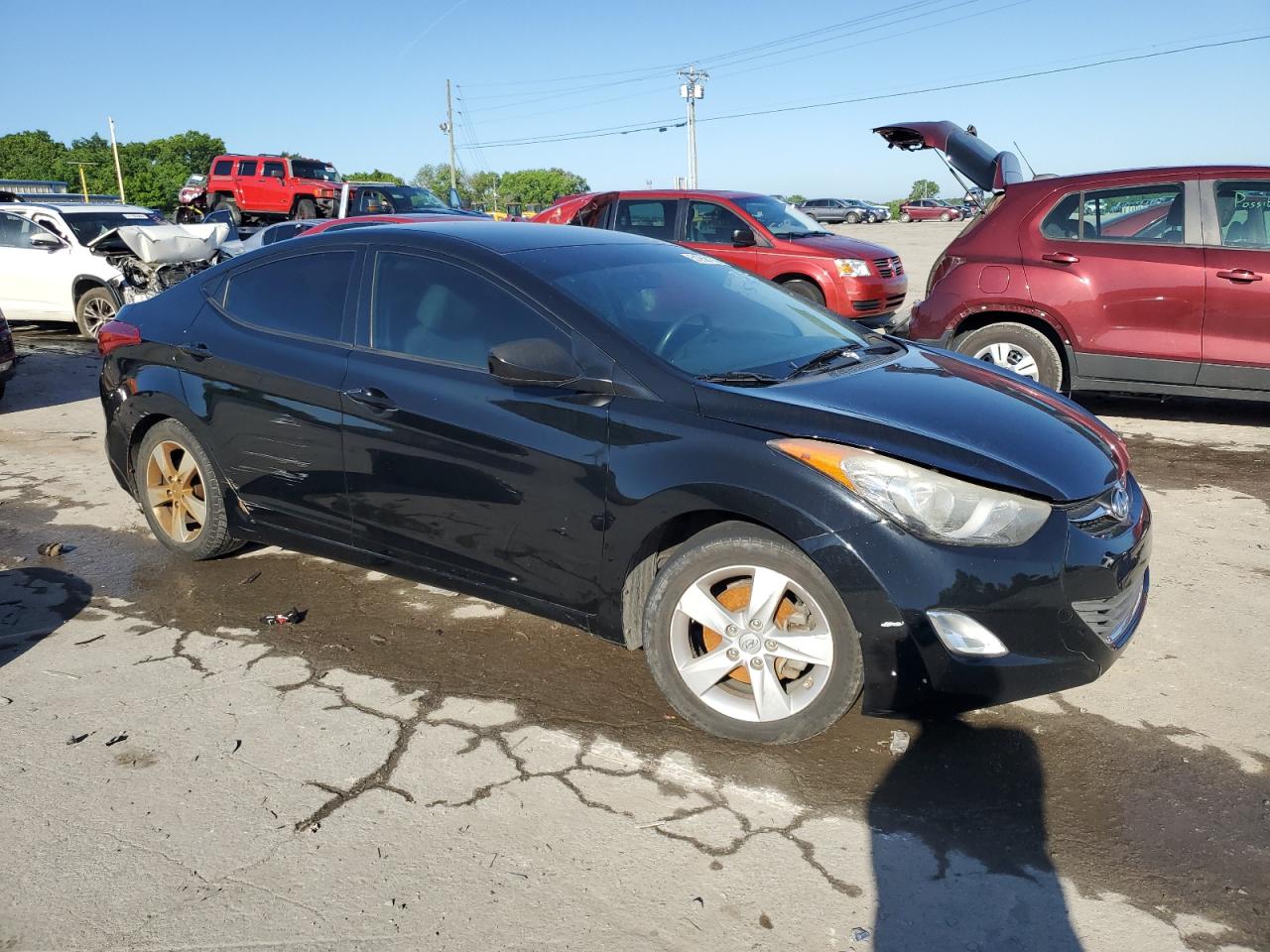 Photo 3 VIN: 5NPDH4AE2DH442492 - HYUNDAI ELANTRA 