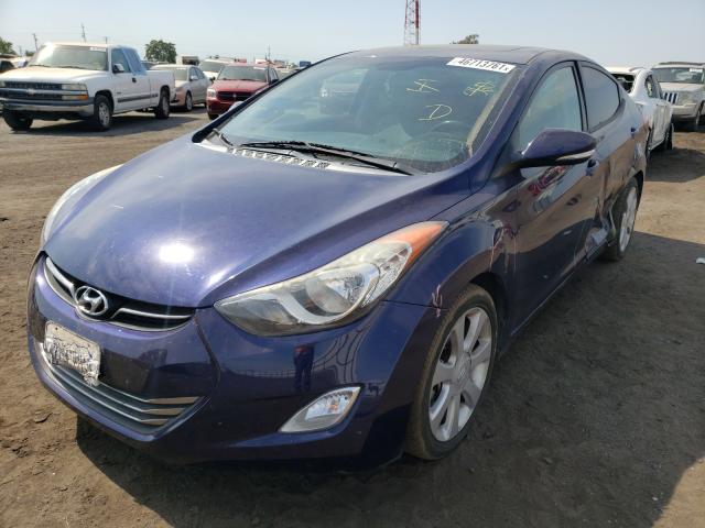 Photo 1 VIN: 5NPDH4AE2DH447627 - HYUNDAI ELANTRA GL 