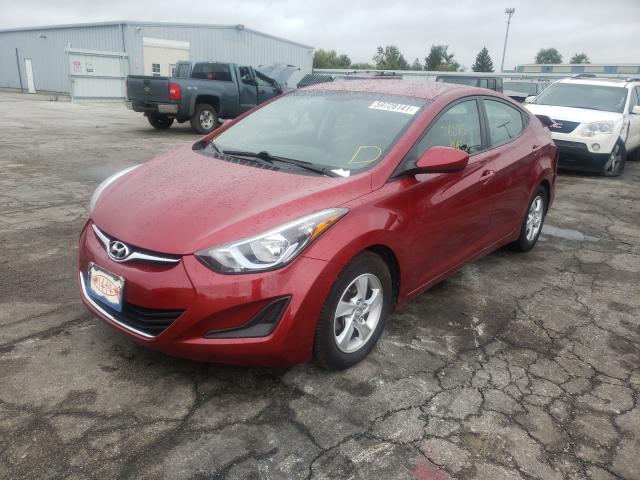 Photo 1 VIN: 5NPDH4AE2EH456670 - HYUNDAI ELANTRA SE 