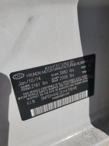 Photo 12 VIN: 5NPDH4AE2EH470648 - HYUNDAI ELANTRA SE 