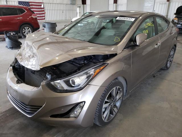 Photo 1 VIN: 5NPDH4AE2EH480323 - HYUNDAI ELANTRA SE 