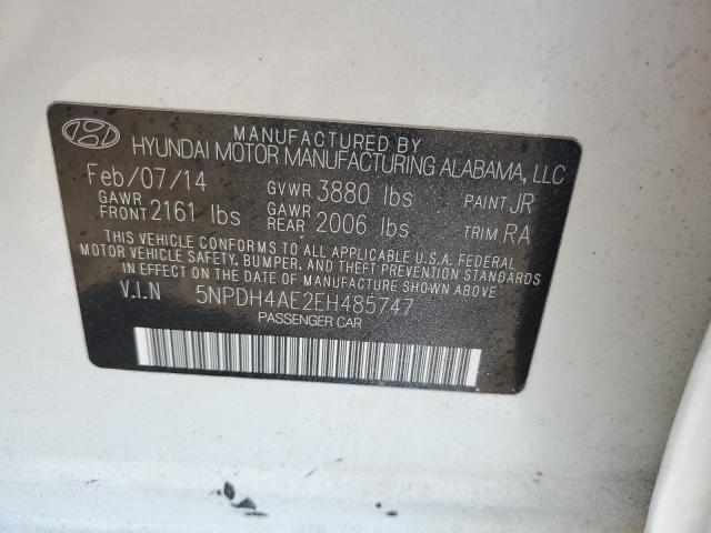 Photo 11 VIN: 5NPDH4AE2EH485747 - HYUNDAI ELANTRA 