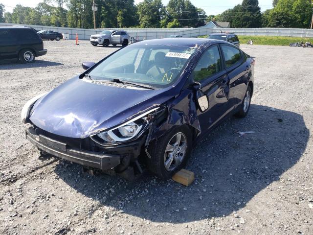 Photo 1 VIN: 5NPDH4AE2EH488678 - HYUNDAI ELANTRA SE 