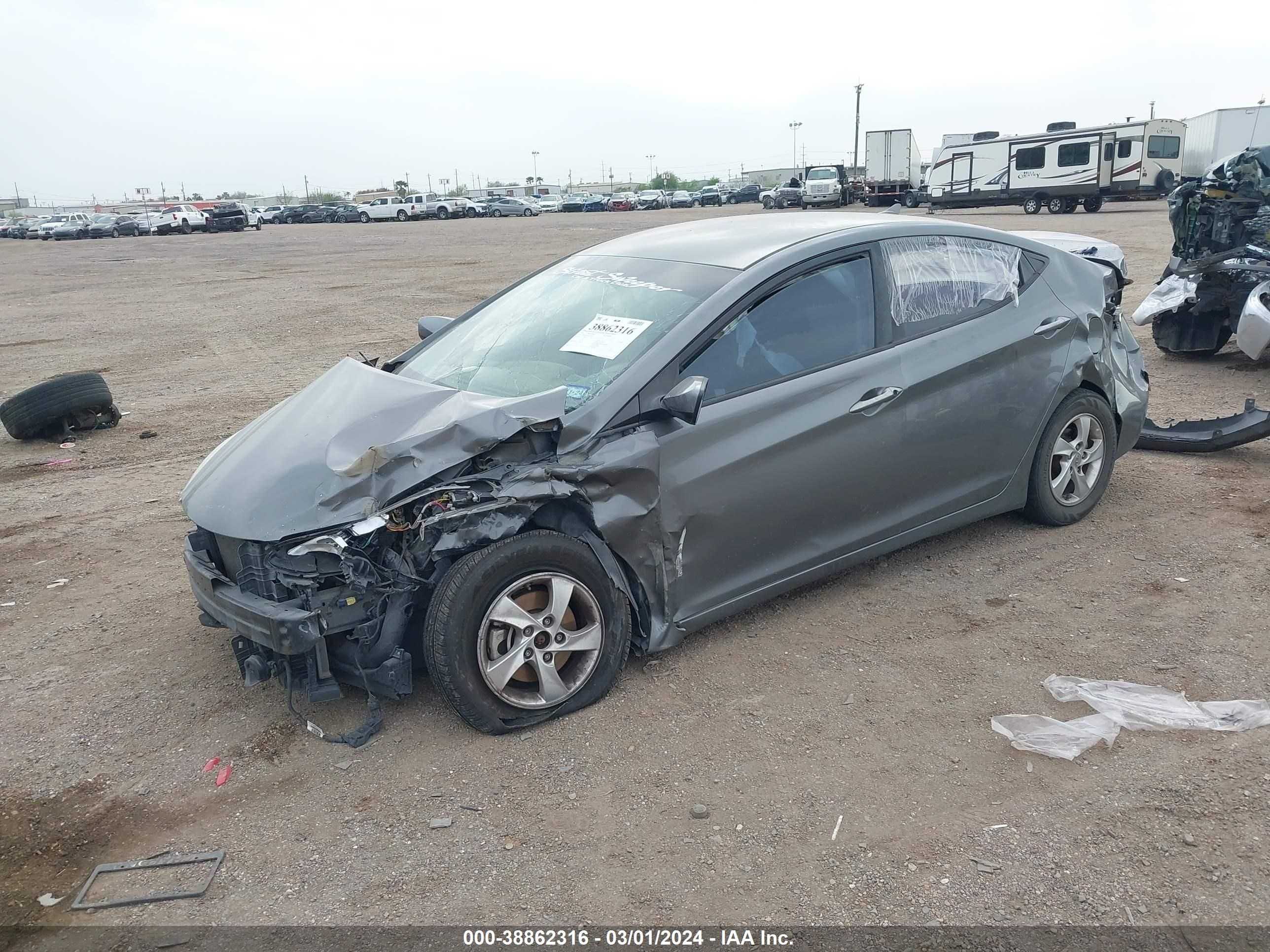 Photo 1 VIN: 5NPDH4AE2EH508220 - HYUNDAI ELANTRA 