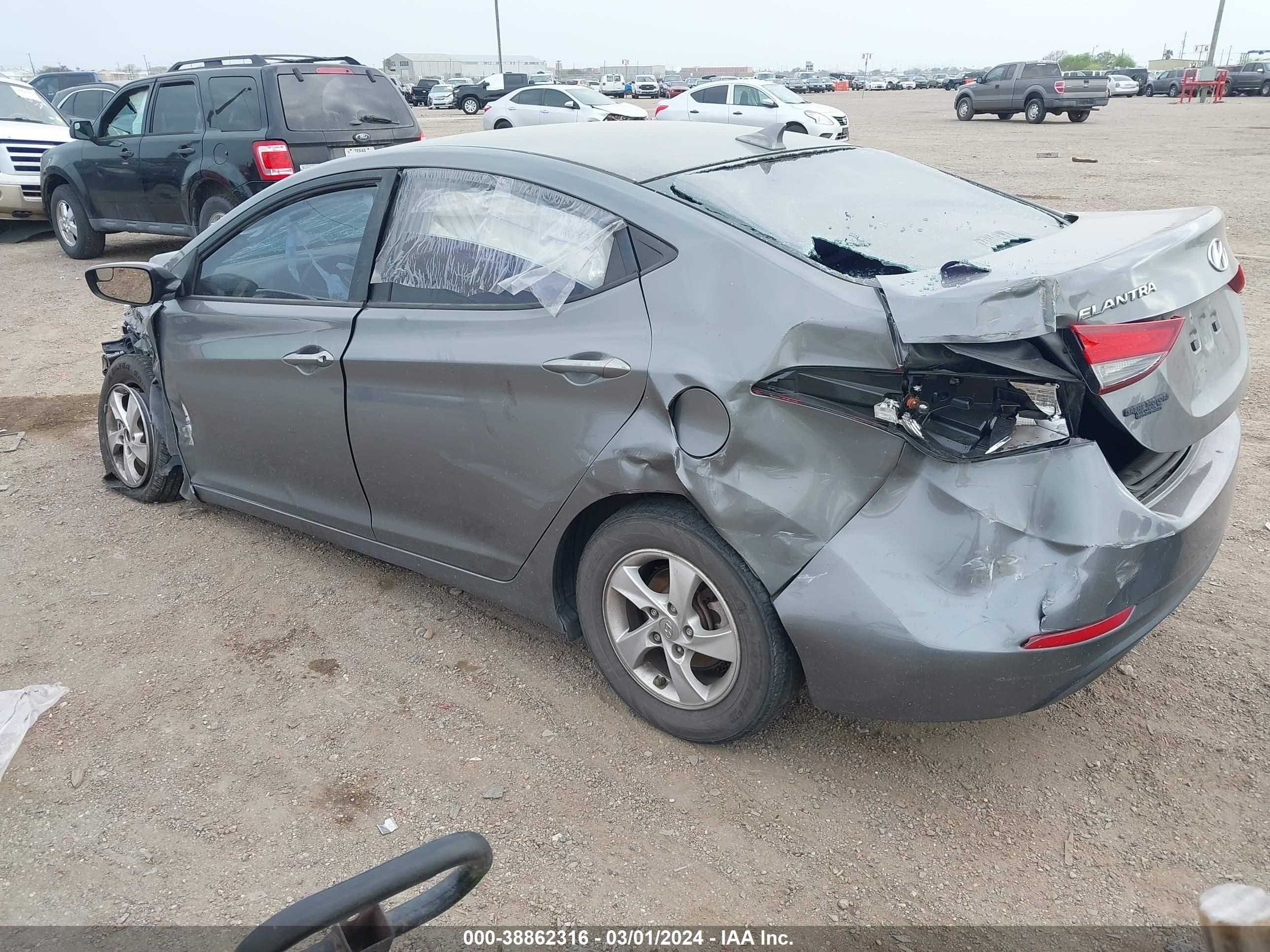 Photo 2 VIN: 5NPDH4AE2EH508220 - HYUNDAI ELANTRA 