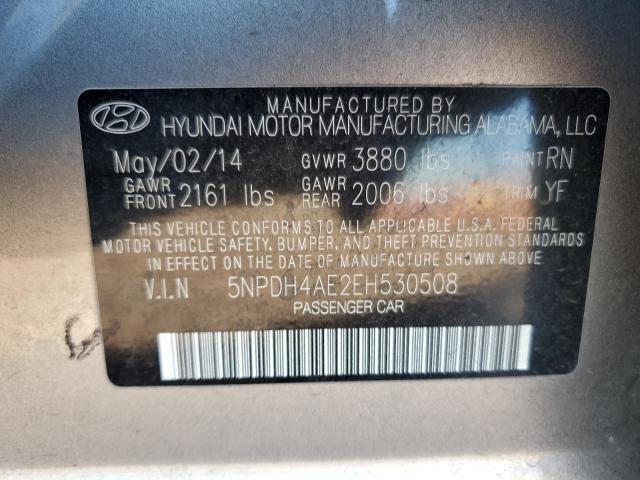 Photo 11 VIN: 5NPDH4AE2EH530508 - HYUNDAI ELANTRA 