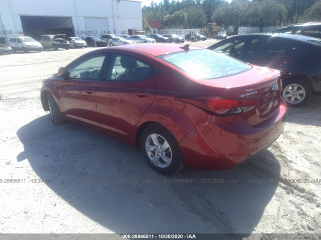 Photo 2 VIN: 5NPDH4AE2EH534607 - HYUNDAI ELANTRA 