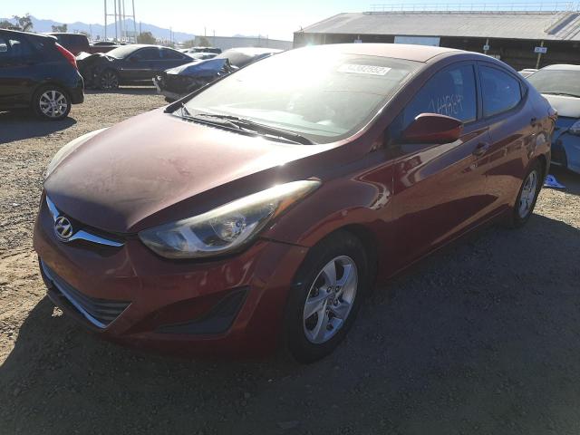 Photo 1 VIN: 5NPDH4AE2EH534624 - HYUNDAI ELANTRA SE 