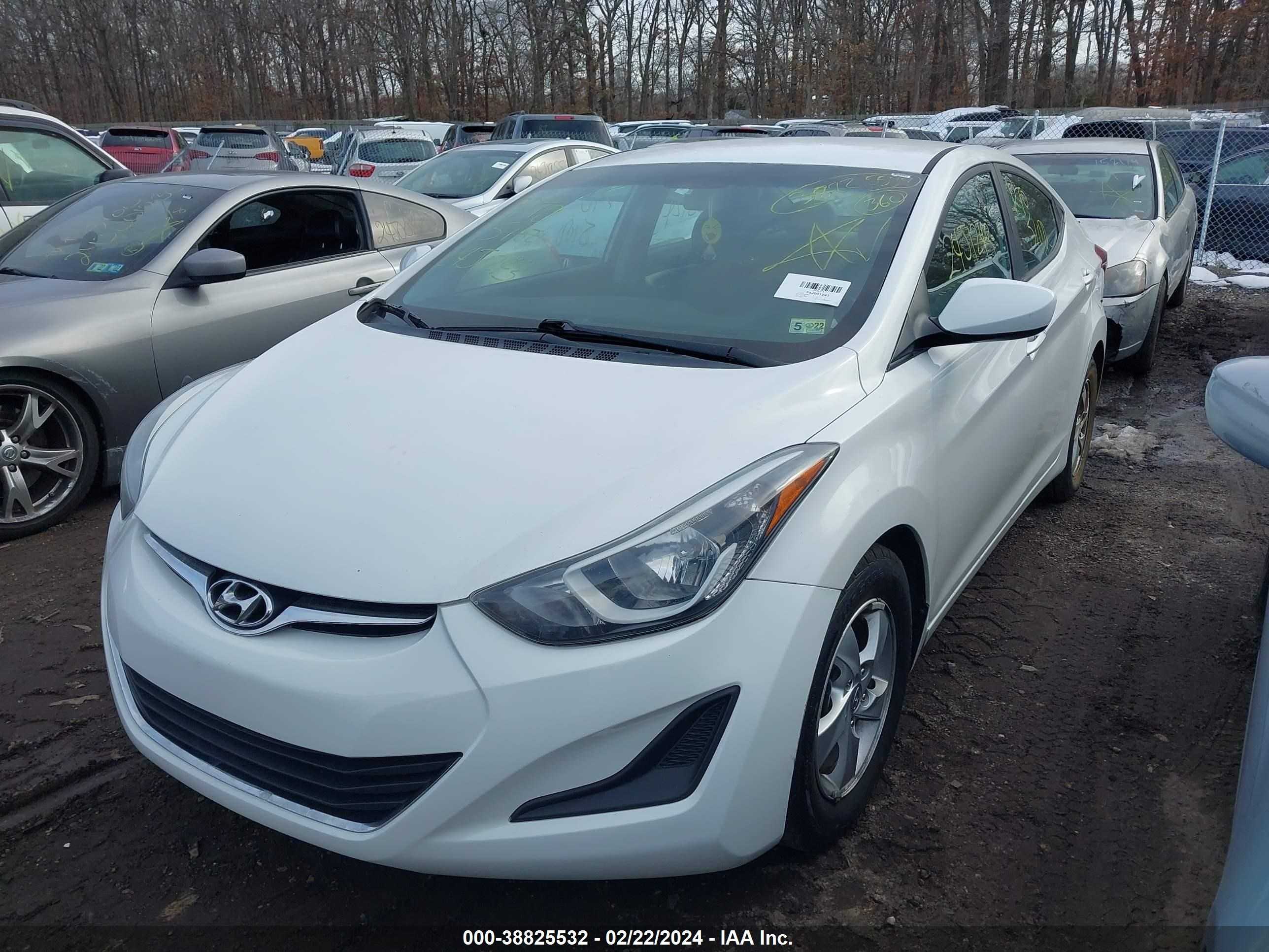 Photo 1 VIN: 5NPDH4AE2FH556687 - HYUNDAI ELANTRA 