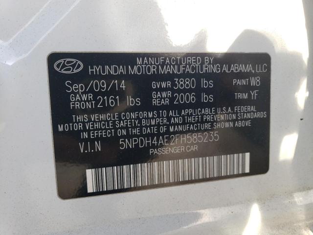 Photo 11 VIN: 5NPDH4AE2FH585235 - HYUNDAI ELANTRA 