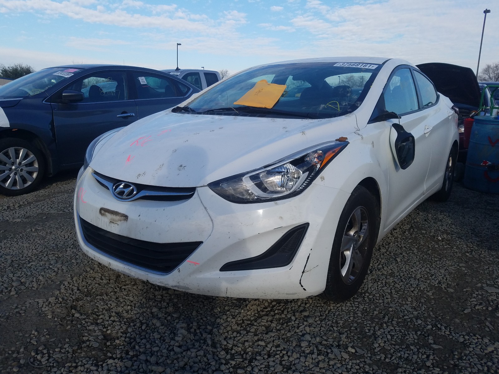 Photo 1 VIN: 5NPDH4AE2FH622476 - HYUNDAI ELANTRA SE 