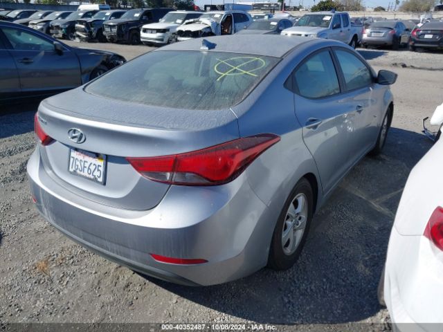 Photo 3 VIN: 5NPDH4AE2FH626821 - HYUNDAI ELANTRA 