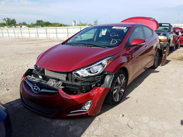 Photo 1 VIN: 5NPDH4AE2FH636698 - HYUNDAI ELANTRA SE 