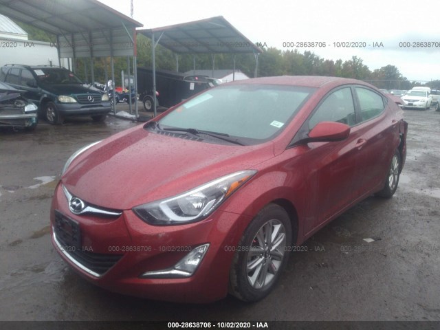 Photo 1 VIN: 5NPDH4AE2GH654572 - HYUNDAI ELANTRA 