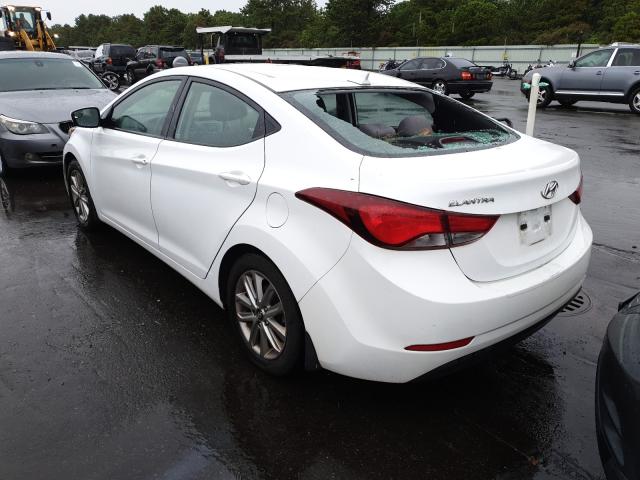 Photo 2 VIN: 5NPDH4AE2GH661179 - HYUNDAI ELANTRA SE 