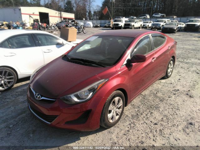 Photo 1 VIN: 5NPDH4AE2GH668634 - HYUNDAI ELANTRA 