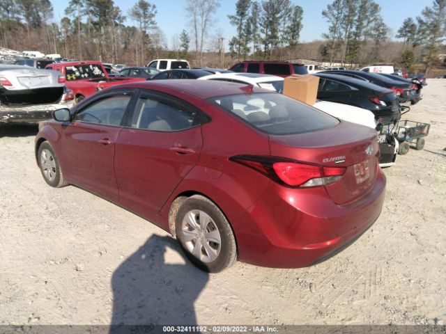 Photo 2 VIN: 5NPDH4AE2GH668634 - HYUNDAI ELANTRA 