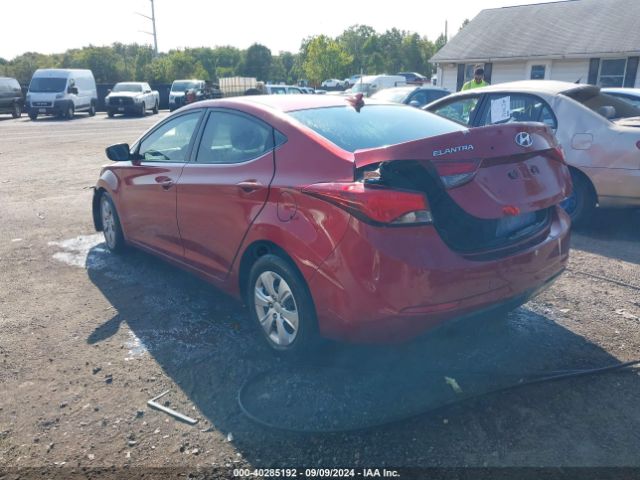 Photo 2 VIN: 5NPDH4AE2GH676166 - HYUNDAI ELANTRA 