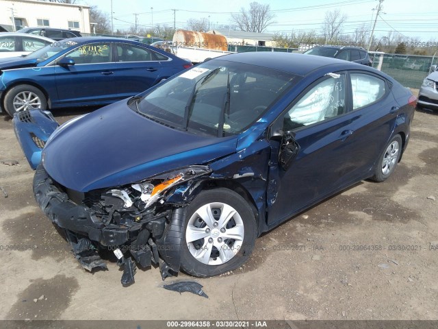 Photo 1 VIN: 5NPDH4AE2GH679634 - HYUNDAI ELANTRA 