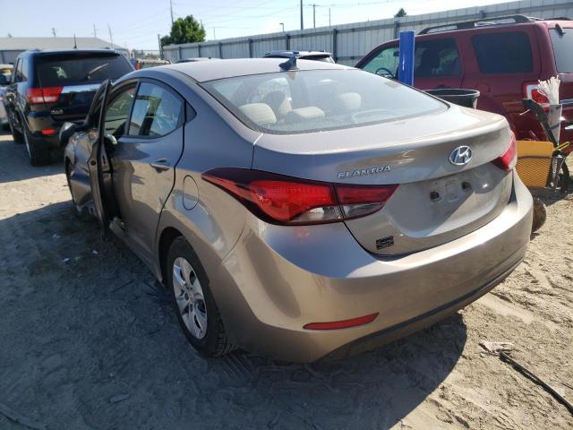 Photo 2 VIN: 5NPDH4AE2GH685112 - HYUNDAI ELANTRA SE 