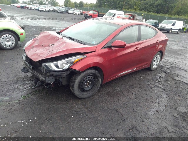 Photo 1 VIN: 5NPDH4AE2GH693694 - HYUNDAI ELANTRA 