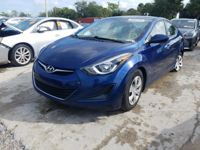 Photo 1 VIN: 5NPDH4AE2GH701311 - HYUNDAI ELANTRA SE 