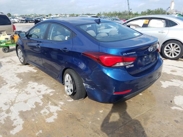 Photo 2 VIN: 5NPDH4AE2GH701311 - HYUNDAI ELANTRA SE 