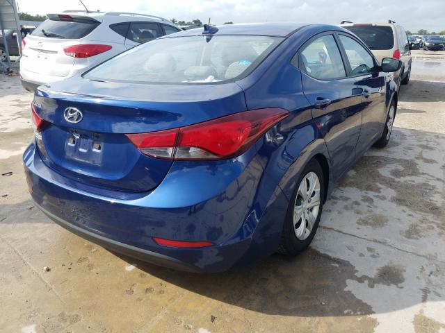 Photo 3 VIN: 5NPDH4AE2GH701311 - HYUNDAI ELANTRA SE 