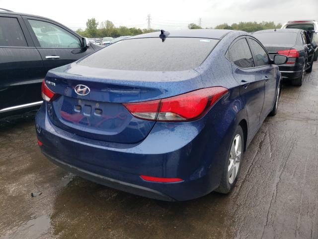 Photo 3 VIN: 5NPDH4AE2GH705245 - HYUNDAI ELANTRA SE 