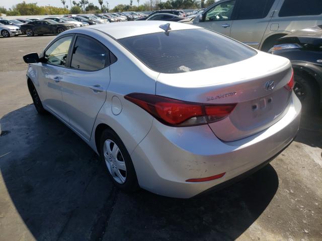 Photo 2 VIN: 5NPDH4AE2GH710249 - HYUNDAI ELANTRA SE 