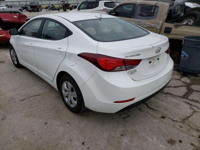 Photo 2 VIN: 5NPDH4AE2GH712387 - HYUNDAI ELANTRA SE 