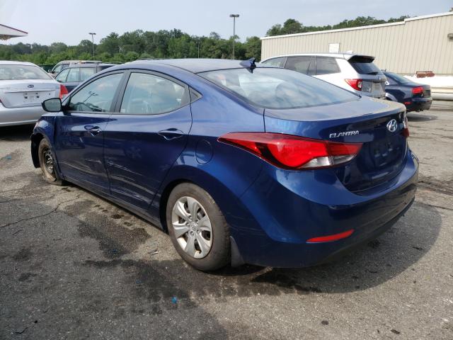 Photo 2 VIN: 5NPDH4AE2GH718139 - HYUNDAI ELANTRA SE 