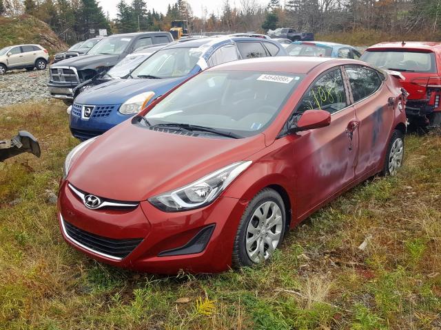 Photo 1 VIN: 5NPDH4AE2GH718738 - HYUNDAI ELANTRA SE 