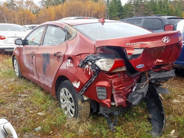 Photo 2 VIN: 5NPDH4AE2GH718738 - HYUNDAI ELANTRA SE 