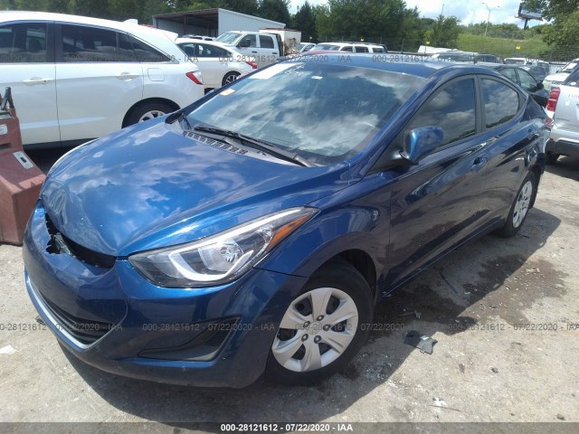 Photo 1 VIN: 5NPDH4AE2GH720876 - HYUNDAI ELANTRA 