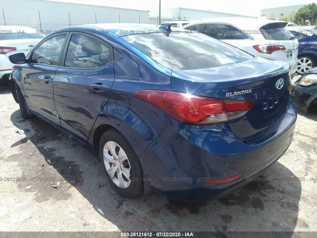 Photo 2 VIN: 5NPDH4AE2GH720876 - HYUNDAI ELANTRA 