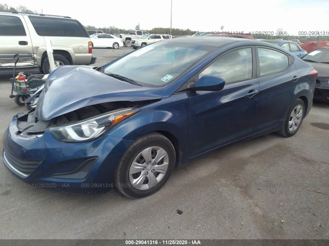 Photo 1 VIN: 5NPDH4AE2GH730436 - HYUNDAI ELANTRA 