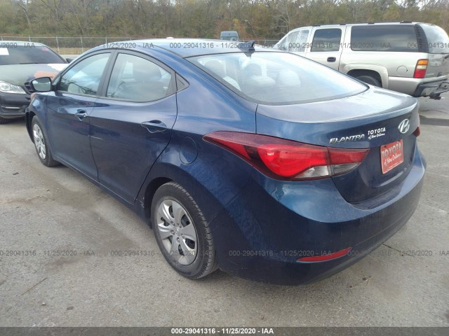 Photo 2 VIN: 5NPDH4AE2GH730436 - HYUNDAI ELANTRA 