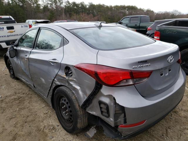 Photo 2 VIN: 5NPDH4AE2GH730520 - HYUNDAI ELANTRA SE 