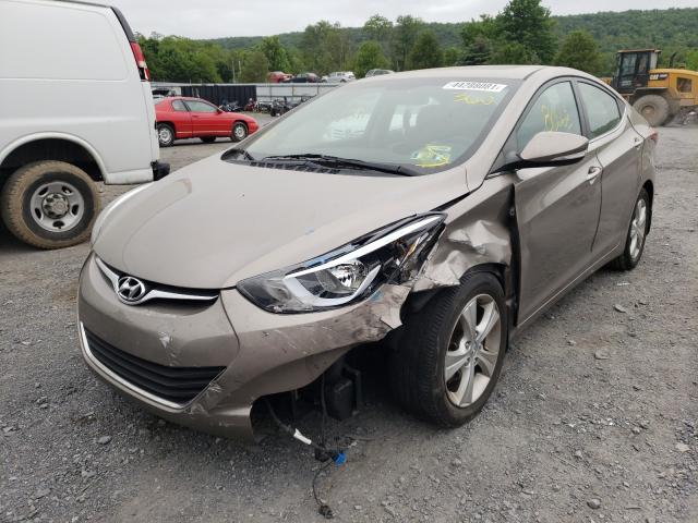 Photo 1 VIN: 5NPDH4AE2GH730596 - HYUNDAI ELANTRA SE 