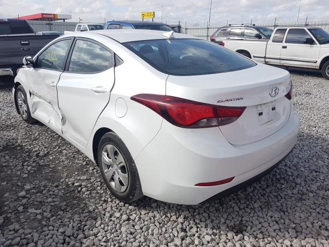 Photo 2 VIN: 5NPDH4AE2GH733479 - HYUNDAI ELANTRA SE 