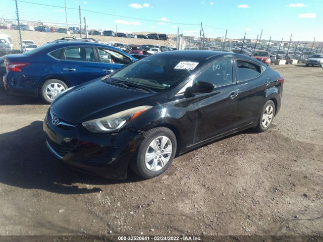 Photo 1 VIN: 5NPDH4AE2GH741128 - HYUNDAI ELANTRA 