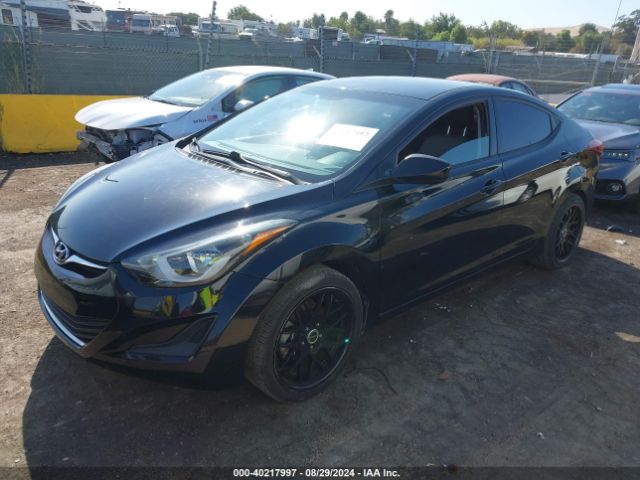 Photo 1 VIN: 5NPDH4AE2GH745664 - HYUNDAI ELANTRA 