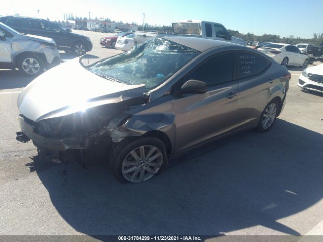 Photo 1 VIN: 5NPDH4AE2GH754574 - HYUNDAI ELANTRA 