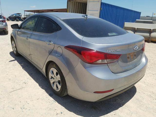 Photo 2 VIN: 5NPDH4AE2GH757295 - HYUNDAI ELANTRA SE 