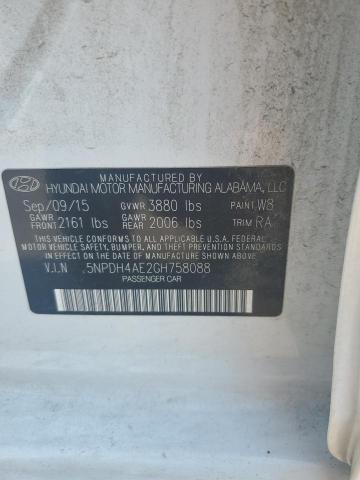 Photo 11 VIN: 5NPDH4AE2GH758088 - HYUNDAI ELANTRA SE 