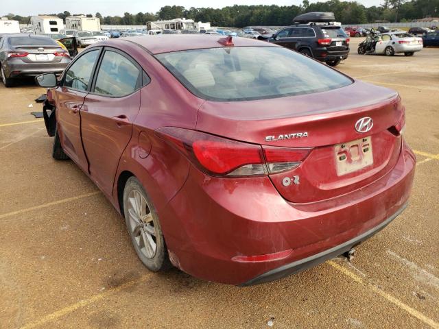 Photo 2 VIN: 5NPDH4AE2GH763081 - HYUNDAI ELANTRA SE 