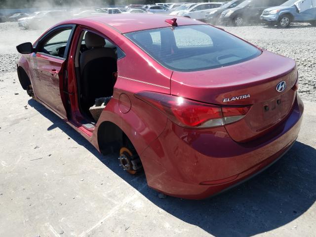 Photo 2 VIN: 5NPDH4AE2GH769429 - HYUNDAI ELANTRA SE 