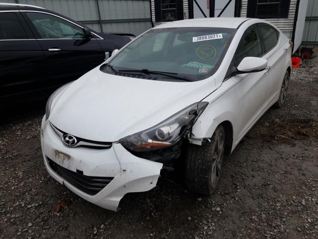 Photo 1 VIN: 5NPDH4AE2GH780723 - HYUNDAI ELANTRA SE 